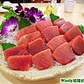 黑鮪魚(皮油)生魚片
