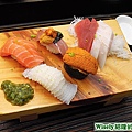 生魚片握壽司拼盤