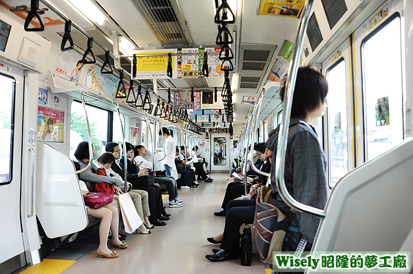 JR東日本(山手線)車廂