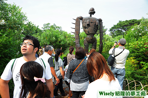 三鷹の森ジブリ美術館(天空之城：ロボット兵)