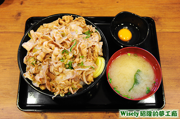 すた丼(肉飯增し)