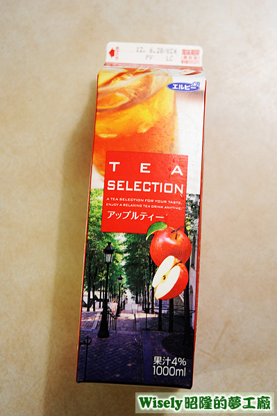 TEA SELECTION アップルティー(蘋果茶) TEA SELECTION アップルティー(蘋果茶)