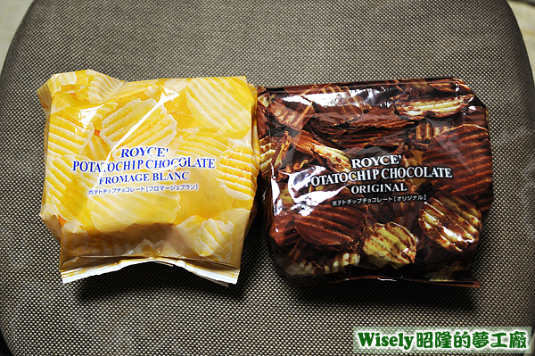 ROYCE' POTATOCHIP CHOCOLATE(Original & Fromage Blanc) 巧克力