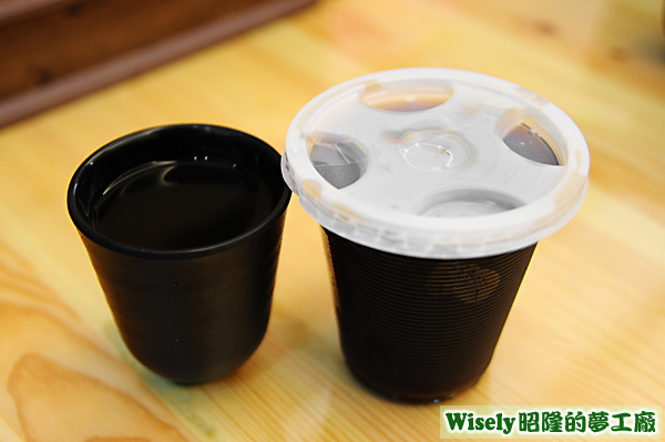 熱麥茶、烏梅汁