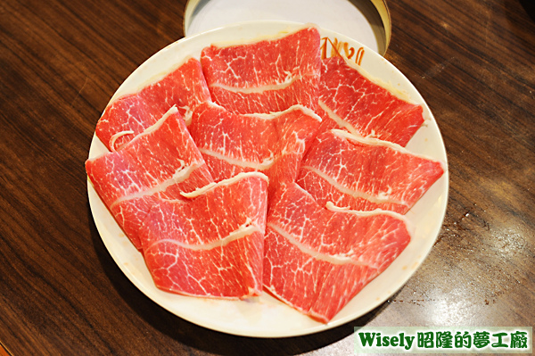 低脂板腱牛肉片