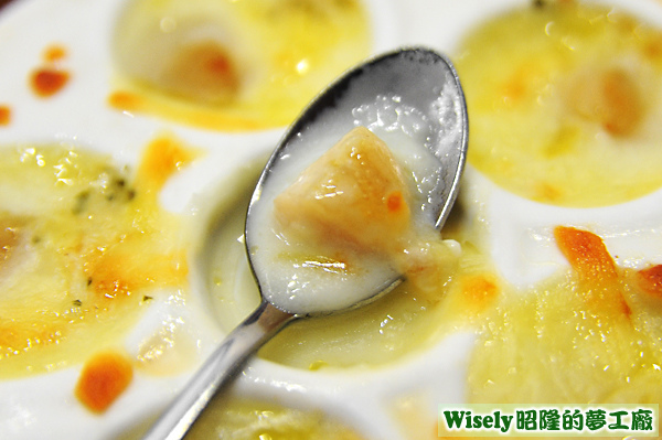 乳酪焗奶油黃金貝 乳酪焗奶油黃金貝