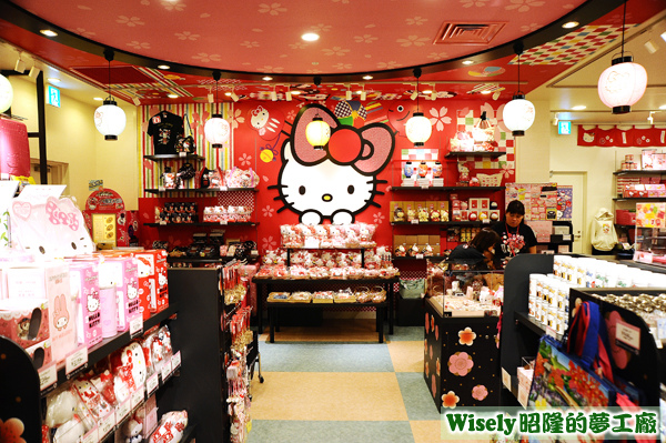 Hello Kitty Japan 店內商品