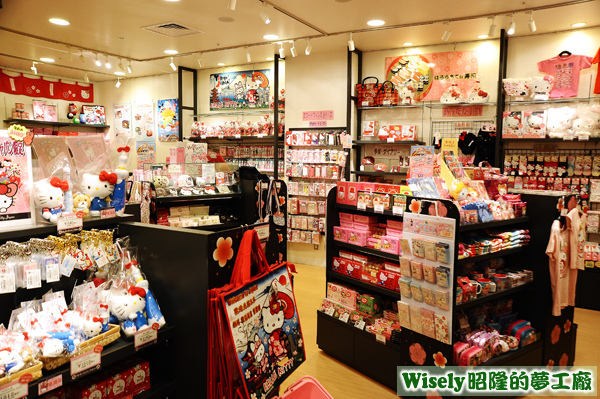 Hello Kitty Japan 店內商品