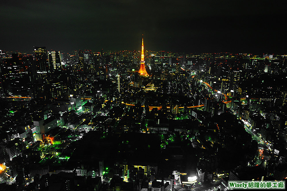 六本木ヒルズ展望台(Tokyo City View)夜景