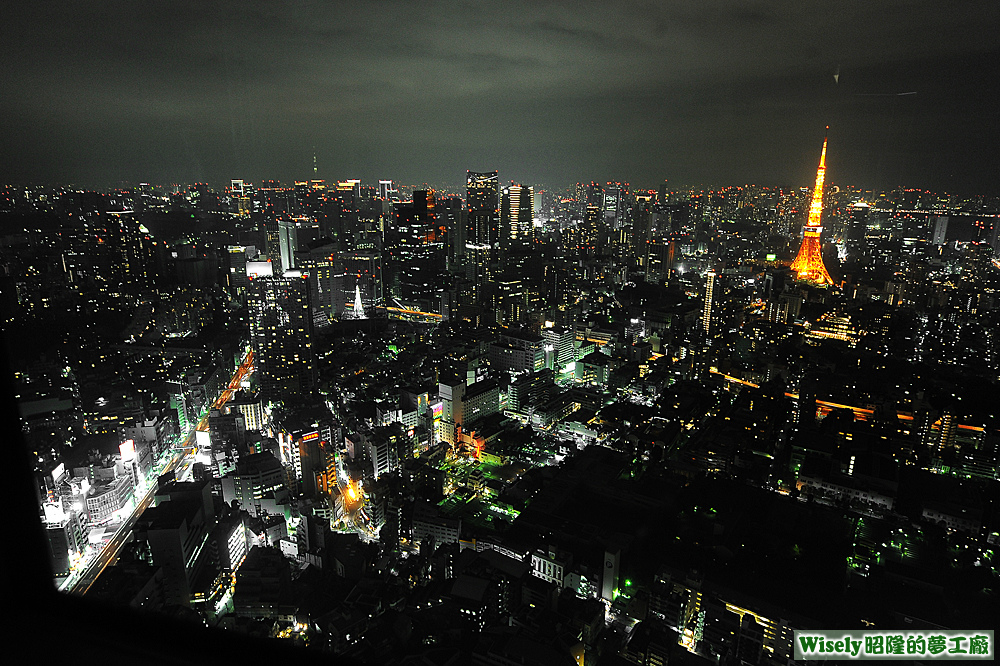 六本木ヒルズ展望台(Tokyo City View)夜景