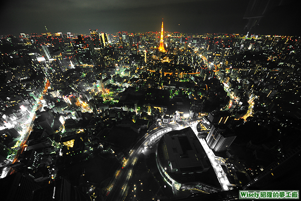 六本木ヒルズ展望台(Tokyo City View)夜景