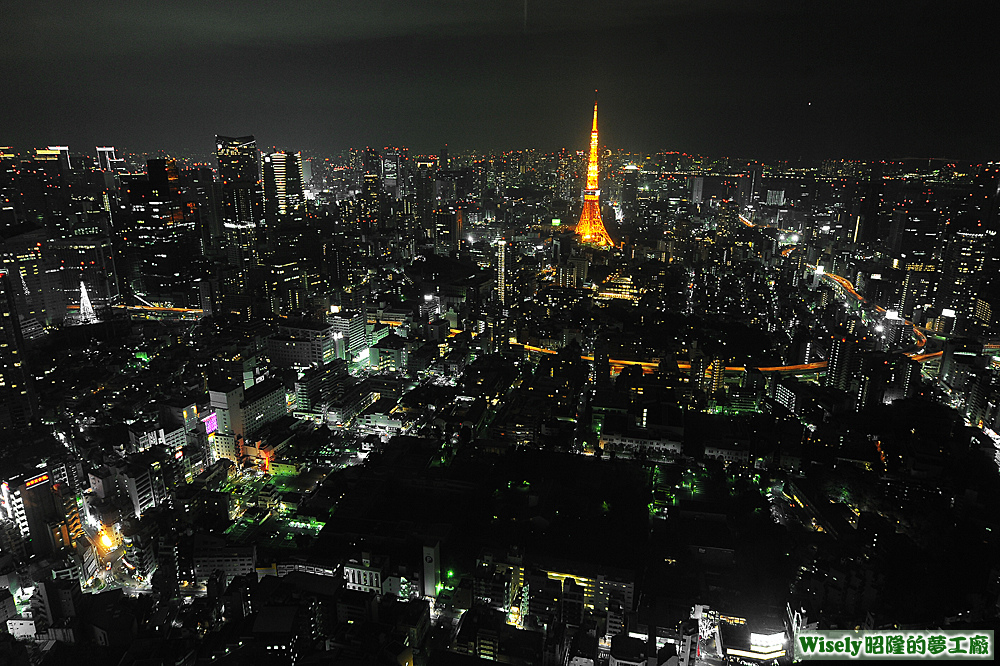 六本木ヒルズ展望台(Tokyo City View)夜景