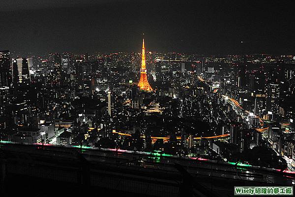 六本木ヒルズ展望台スカイデッキ(Tokyo City View摩天台)夜景