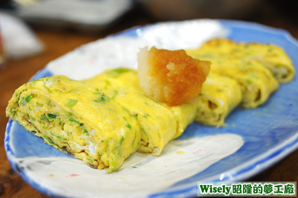 しらすと海苔の玉子焼き(海苔玉子燒)