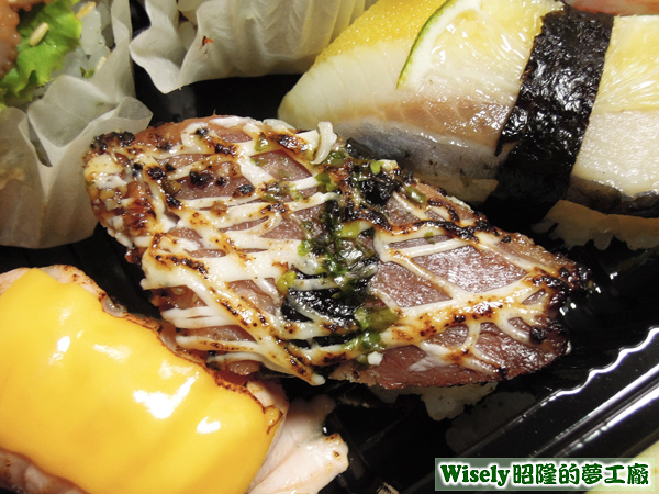 櫻桃鴨肉握壽司 櫻桃鴨肉握壽司