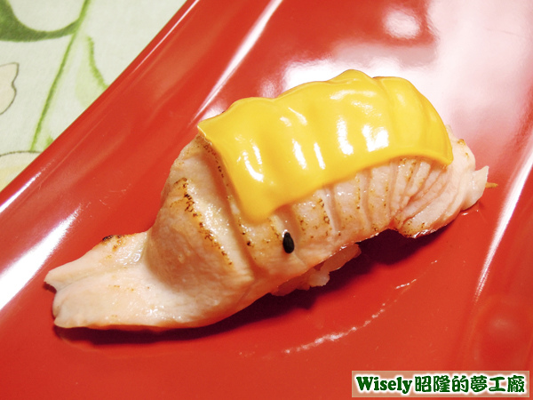 炙鮭魚起司握壽司 炙鮭魚起司握壽司