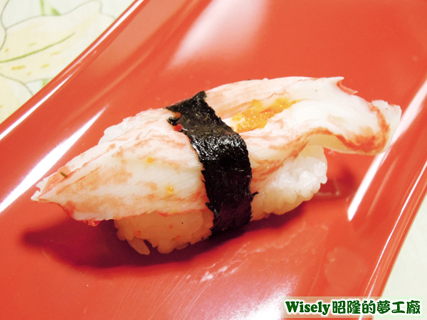 松葉蟹棒握壽司 松葉蟹棒握壽司