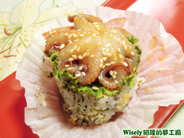 小章魚塔型壽司 小章魚塔型壽司