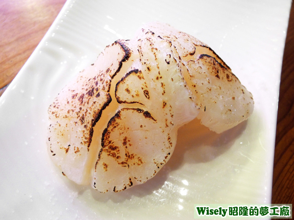 干貝握壽司 干貝握壽司