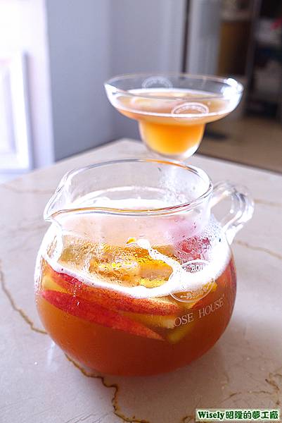 古典玫瑰園水果茶(冰)