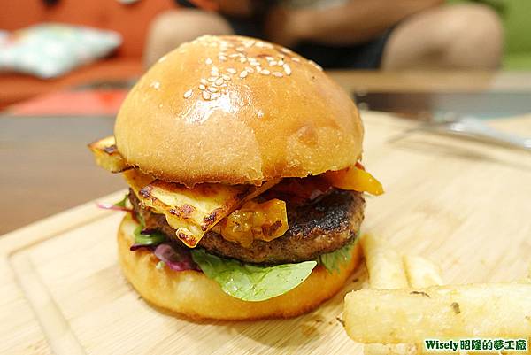 歐奇希臘哈魯米(HALOUMI CHEESE BURGER)