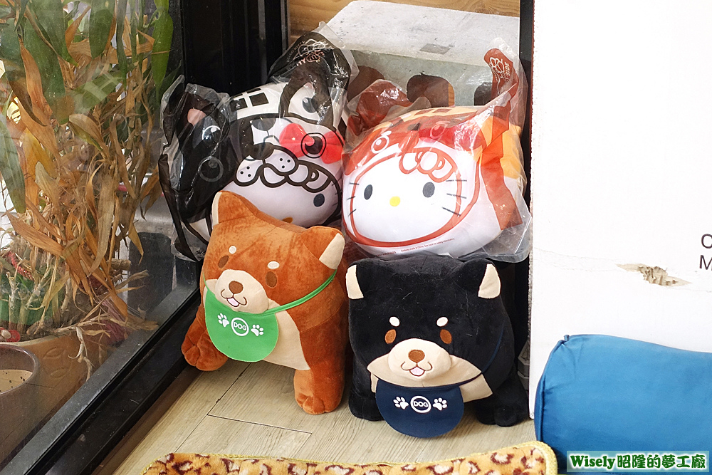 茶犬抱枕 茶犬抱枕
