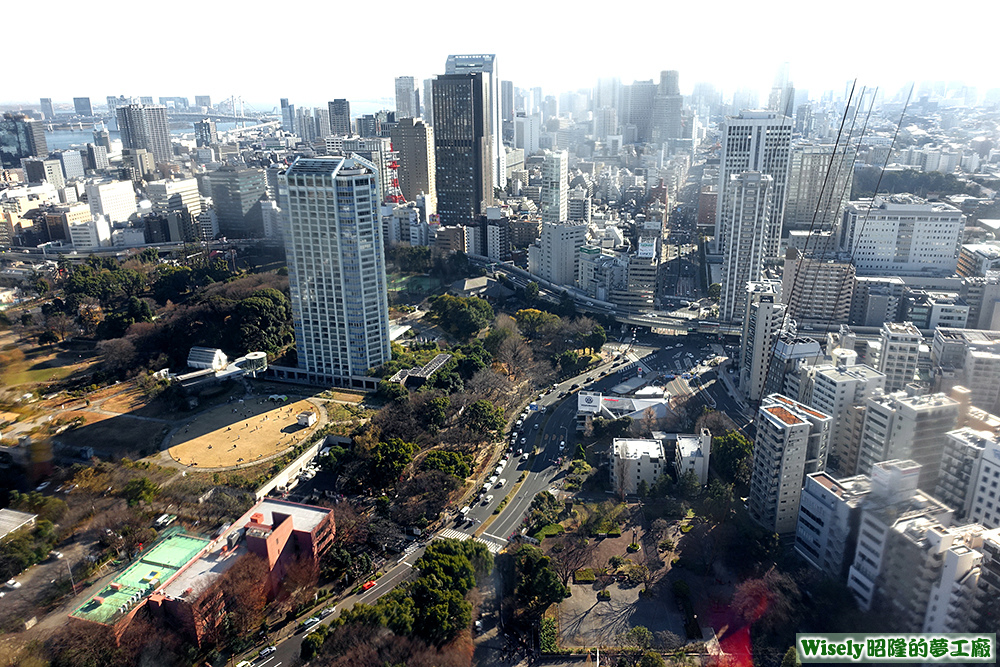 東京鐵塔(TOKYO TOWER)大展望台視野