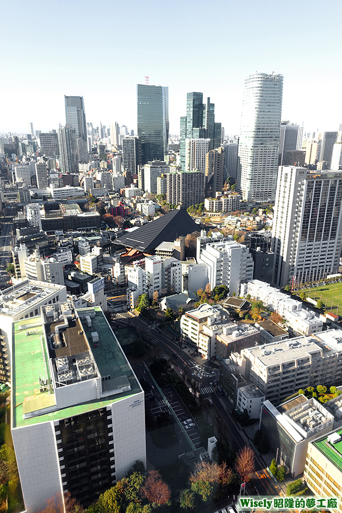 東京鐵塔(TOKYO TOWER)大展望台視野