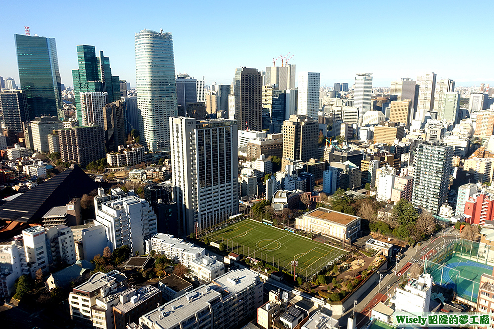 東京鐵塔(TOKYO TOWER)大展望台視野