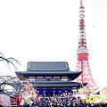 大本山增上寺、東京鐵塔(TOKYO TOWER)