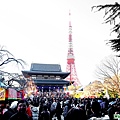 大本山增上寺、東京鐵塔(TOKYO TOWER)