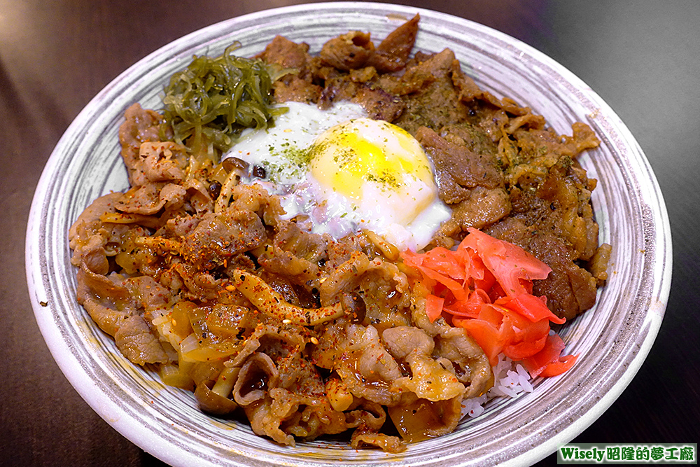 極上雙燒丼