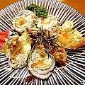 炸蝦花壽司捲