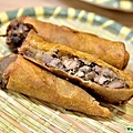 梅干肉絲炸春捲