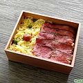 山椒牛肉、錦絲玉子