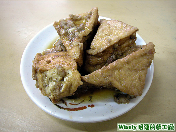 滷油豆腐