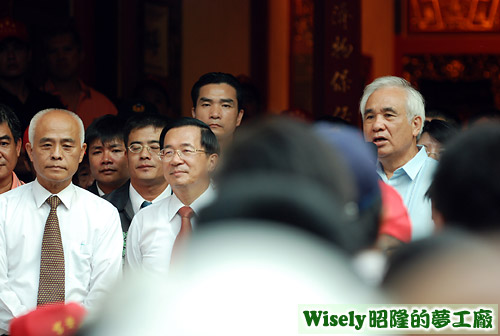前總統陳水扁、前考試院長姚嘉文