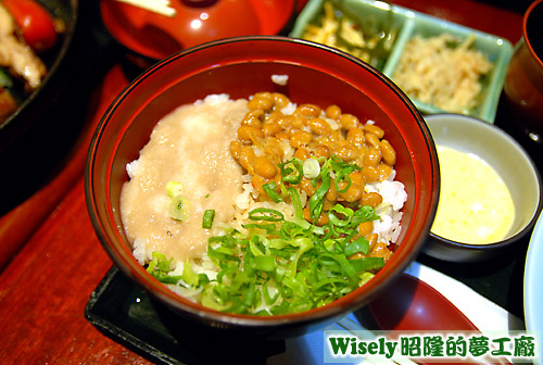 山藥泥納豆飯