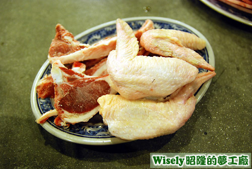 羊排、雞翅 羊排、雞翅