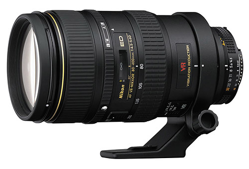 Nikon AF VR 80-400mm F/4.5-5.6D ED