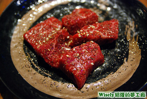 角切牛肉(椒鹽)