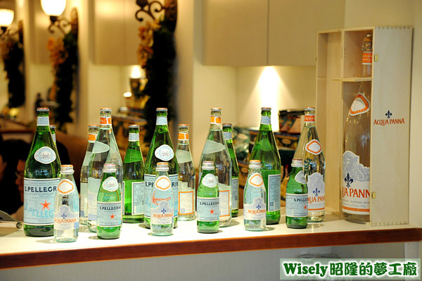 S.Pellegrino聖沛黎洛天然氣泡礦泉水、ACQUA PANNA巴娜天然礦泉水 S.Pellegrino聖沛黎洛天然氣泡礦泉水、ACQUA PANNA巴娜天然礦泉水
