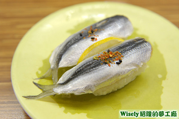 小鯽魚握壽司