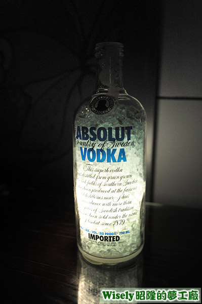 ABSOLUT VODKA(絕對伏特加)夜燈