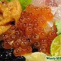 極品雙色丼：鮭魚卵