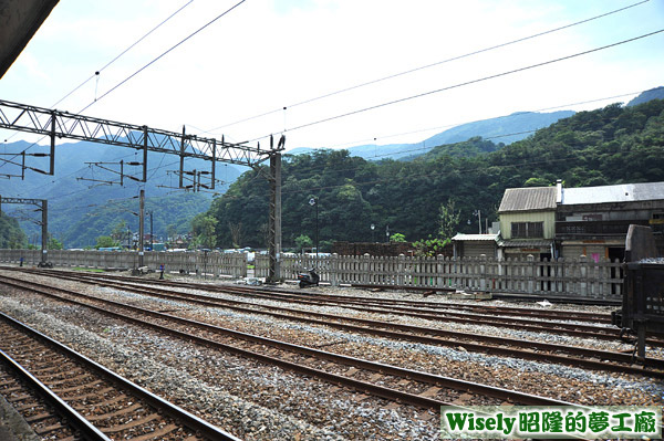 侯硐火車站風景