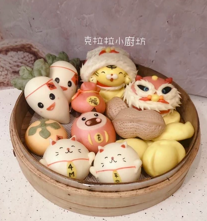 造型饅頭補充