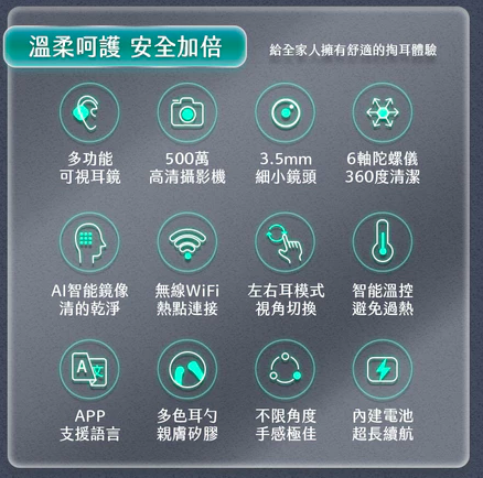 告別盲掏智能發光掏耳棒2.3