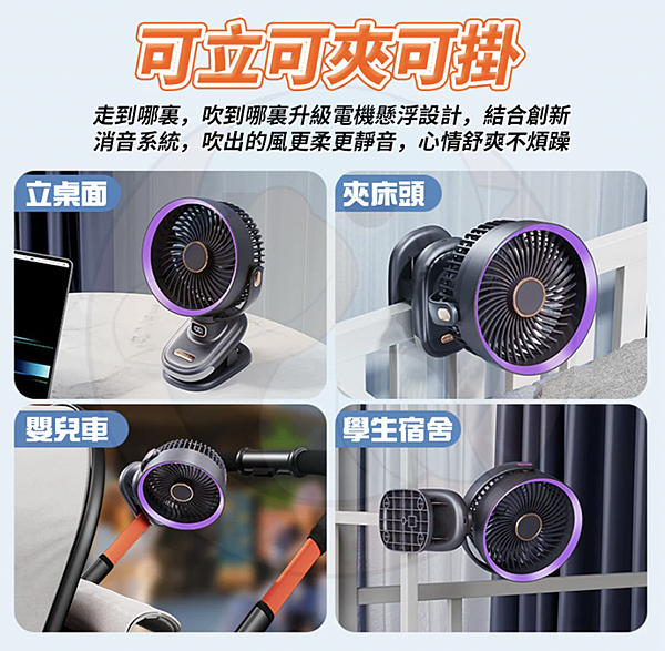 多功能推車隨身風扇4.2 多功能推車隨身風扇4.2