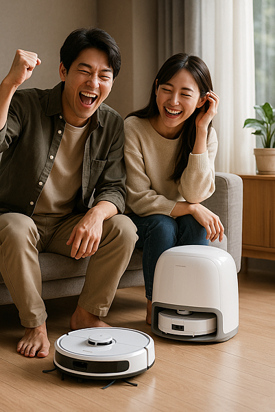 2025 Roborock 掃拖黑科技 插畫 2025 Roborock 掃拖黑科技 插畫